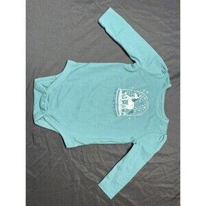 Baby Long Sleeve Unicorn bodysuit & Beige Shirt